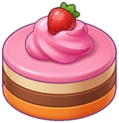 Finished cake